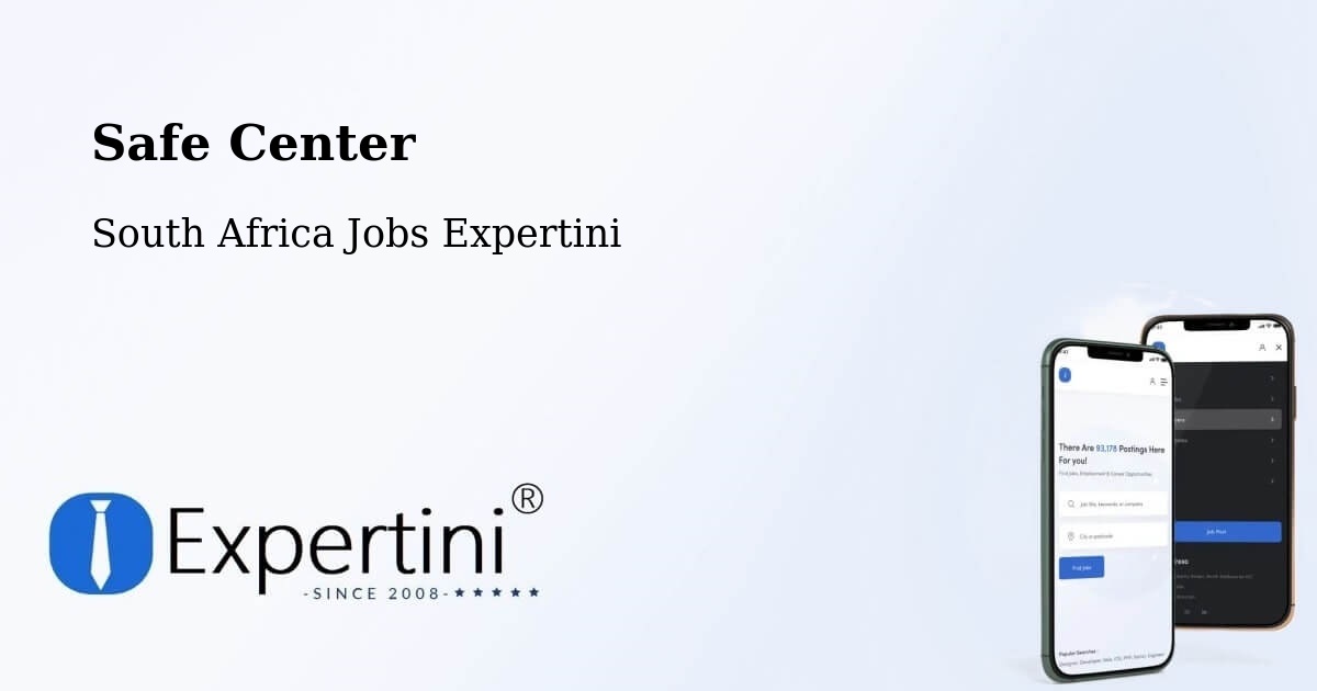Safety Center – Clocolan - South Africa Jobs Expertini