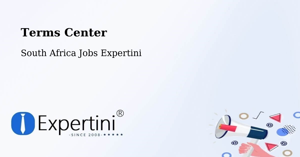 Terms of Service – Clocolan - South Africa Jobs Expertini